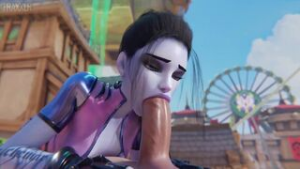Widow Blowjob『FraxXLR』 - ﻿3D animation on Crohasit